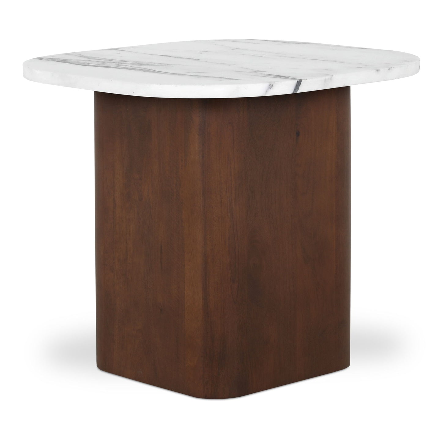 Dash - Accent Table - White Calacatta Marble