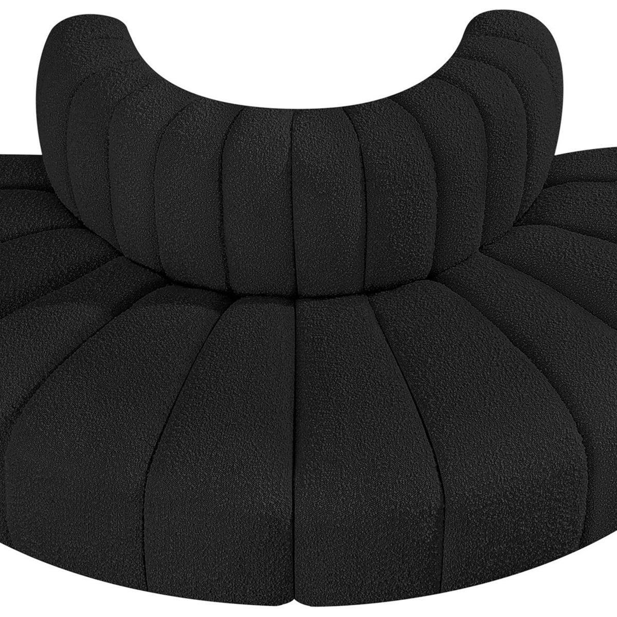 Arc - Boucle Fabric 4 Piece Modular Sofa