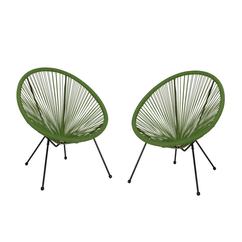 Anson Chair Outdoor Chair (Set of 2) - Green