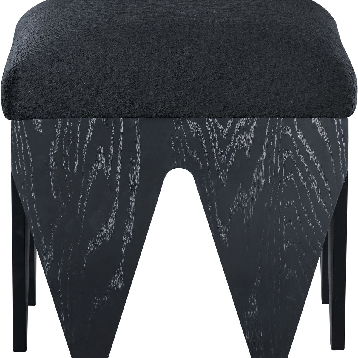 Altair - Fabric Bench - Black Base