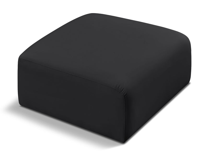 Arc - Faux Leather Ottoman
