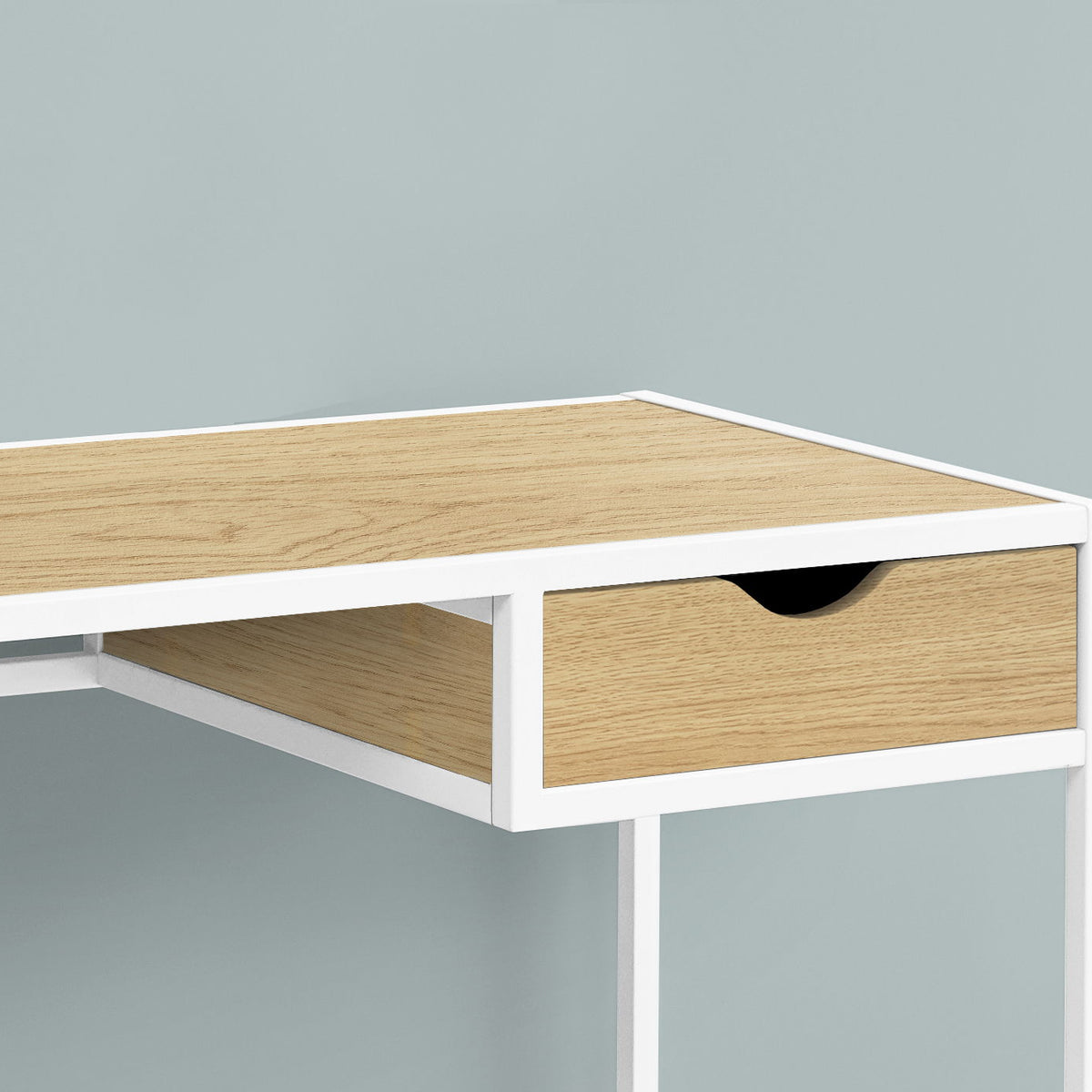 Computer Desk For Home Office, 1 Storage Drawer, Contemporary & Modern