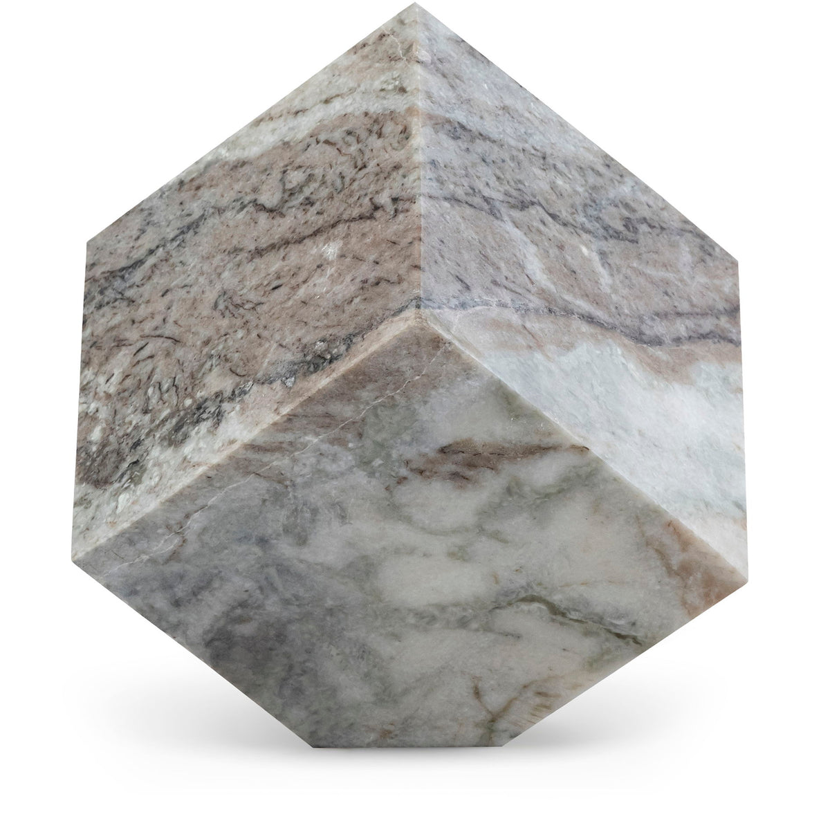 Block - Marble Decorative Cube