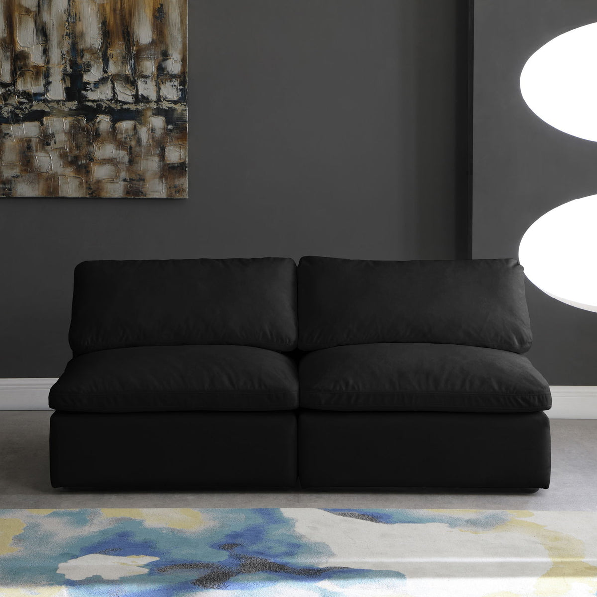 Cozy - Modular Armless 2 Seat Sofa