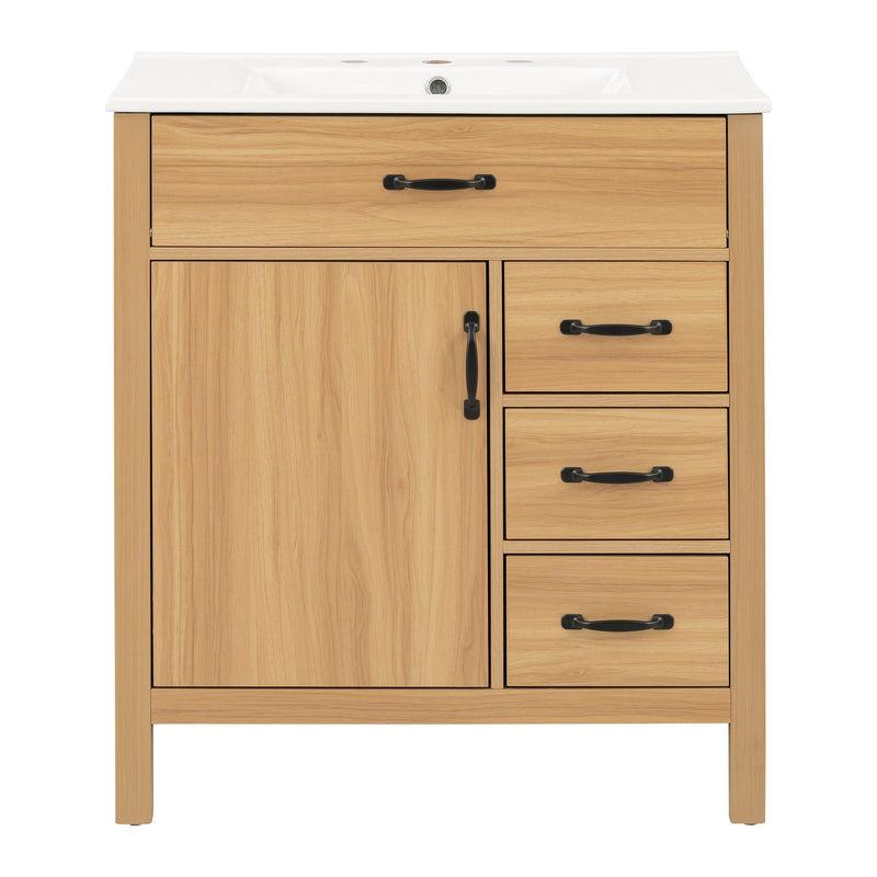 Modern Traditional Bathroom Vanity With Sink