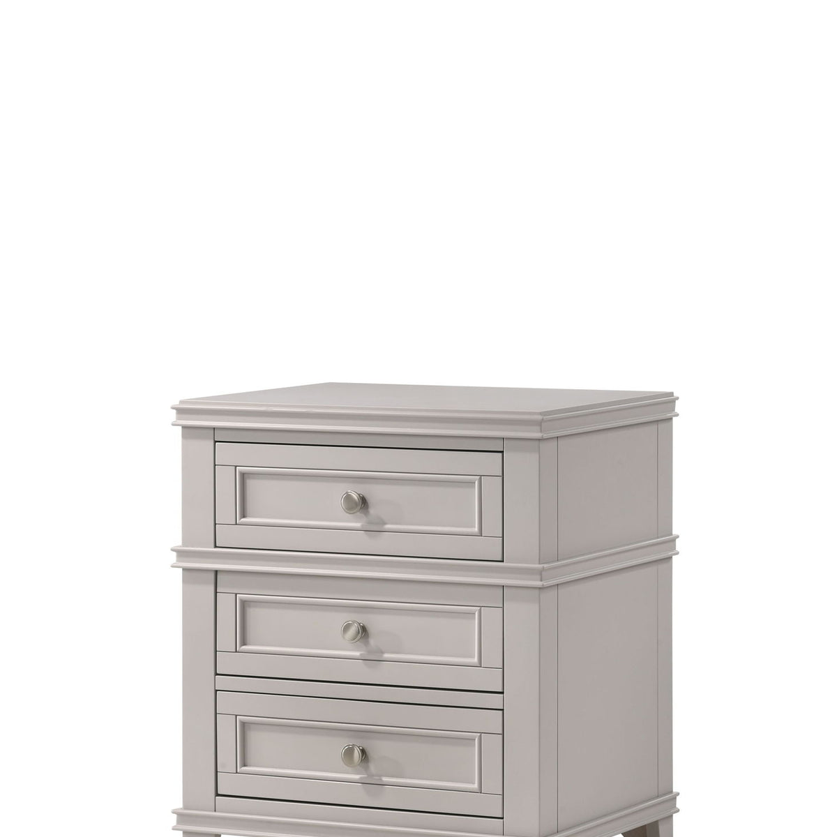 3 Drawer Nightstand With USB