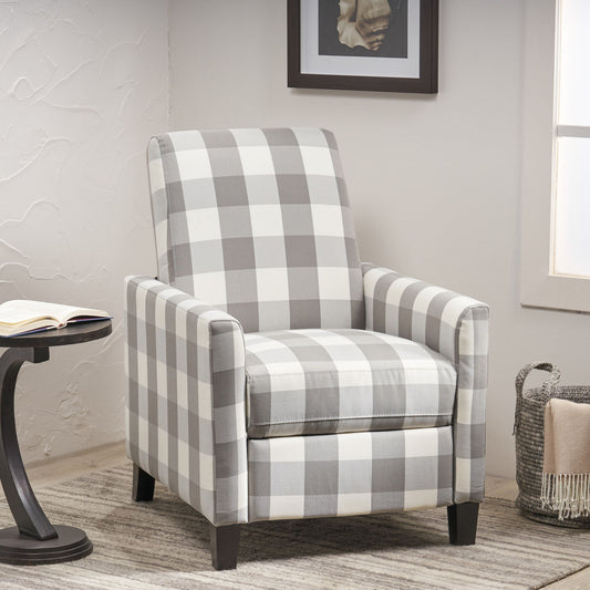 Wide Manual Club Recliner