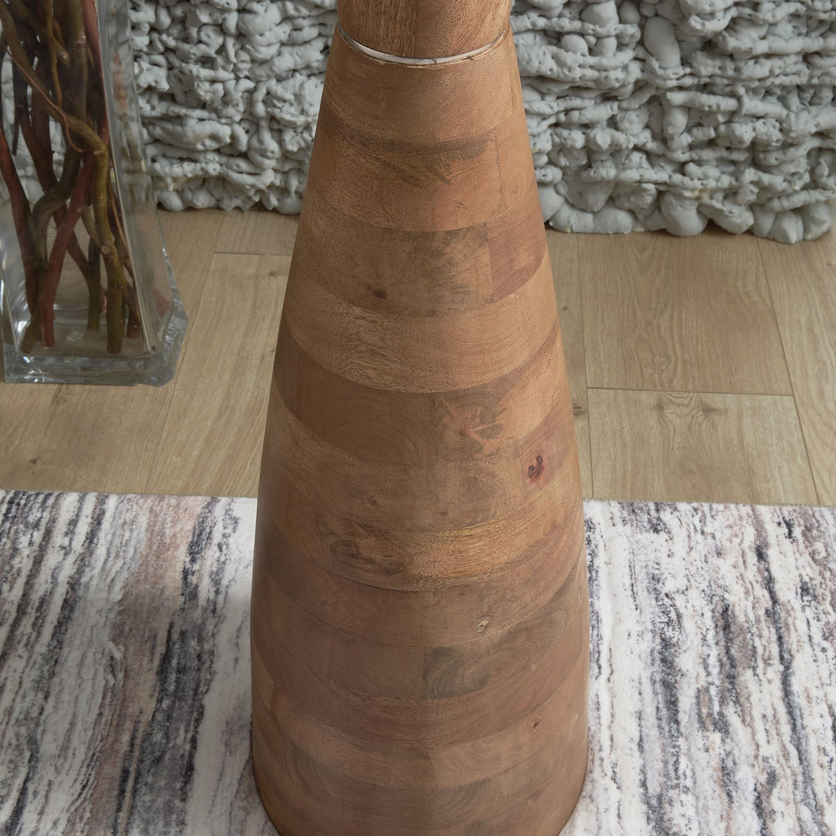 Ailsa - Natural Brown - Wood Floor Lamp