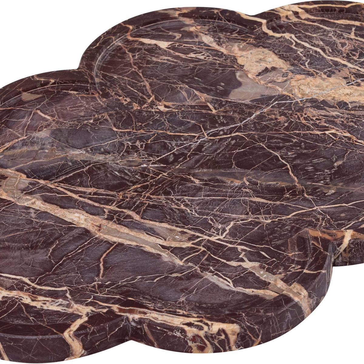 Rimini - Marble Clover Shaped Tray