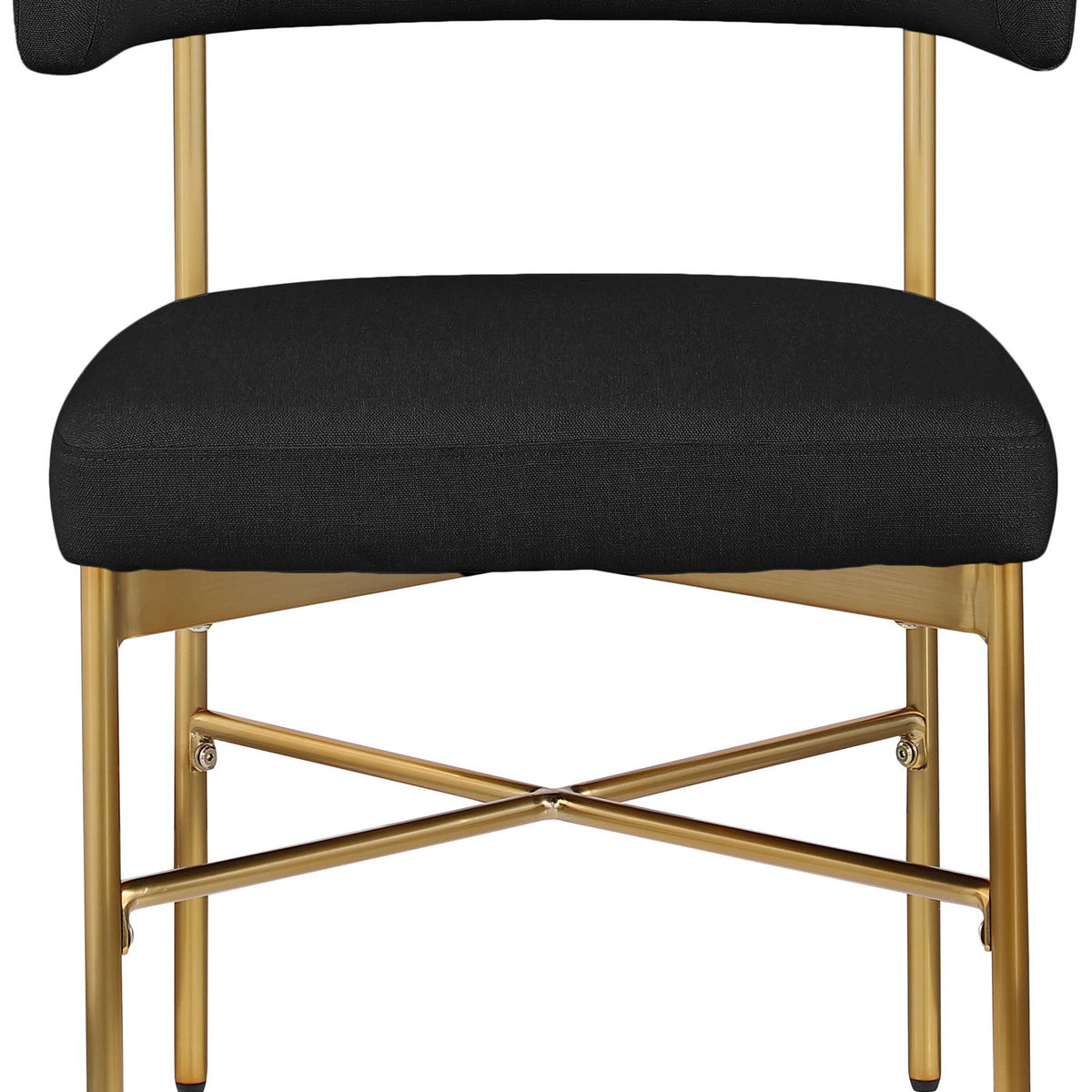 Rivage - Durable Dining Chair With Gold Frame (Set of 2)