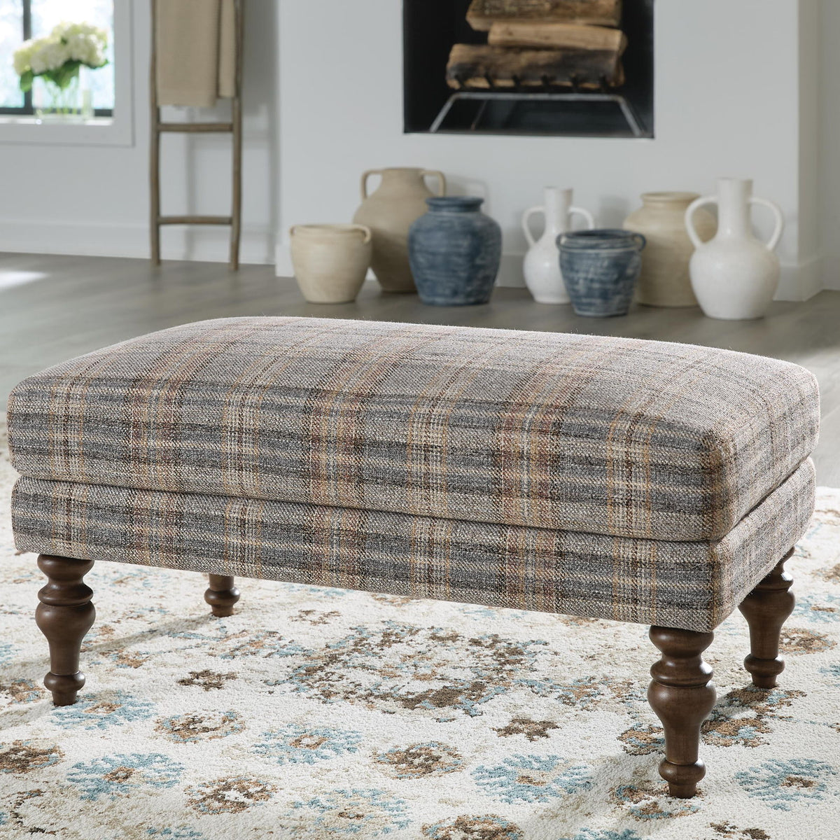 Wilkland - Accent Ottoman - Multi