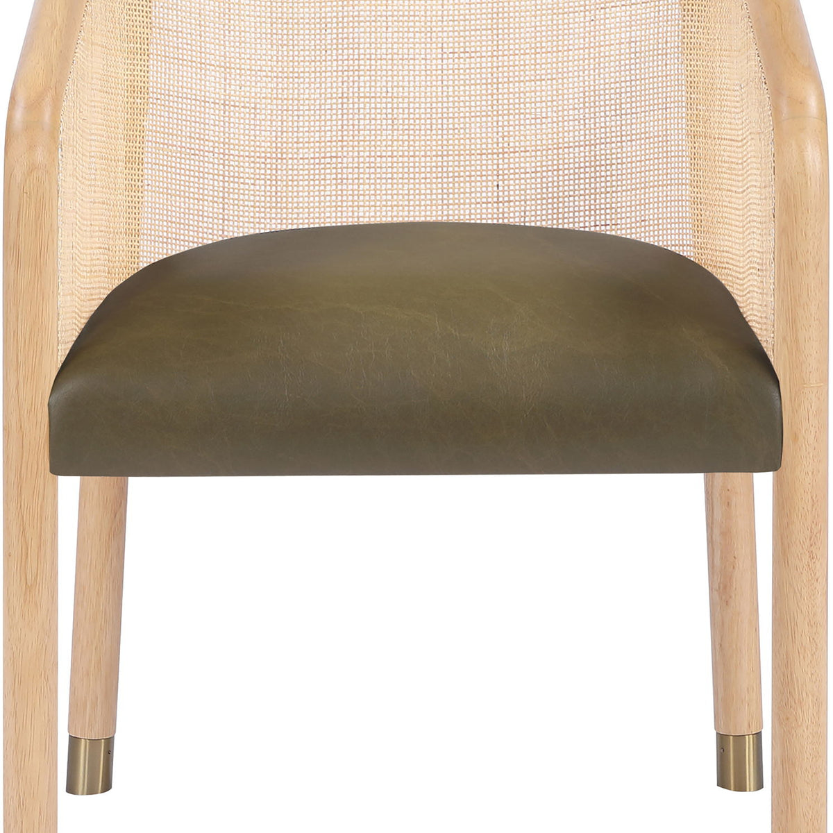 Sylvan - Vegan Leather Dining Chair (Set of 2) - Natural Frame