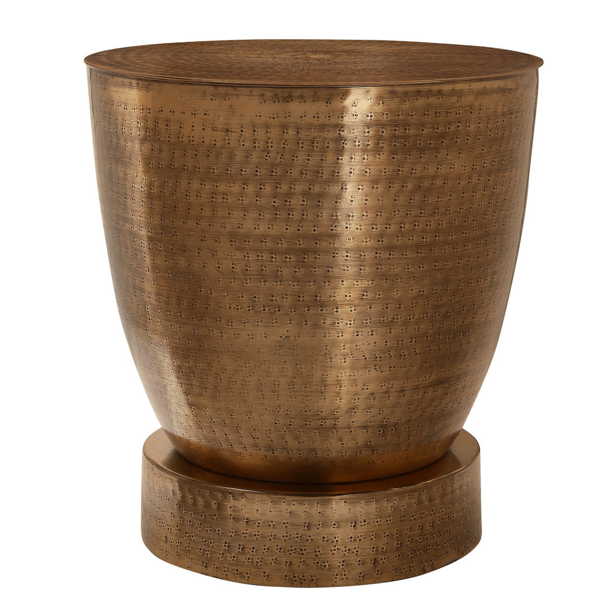 Drum Accent Side Table, Contemporary & Modern Design