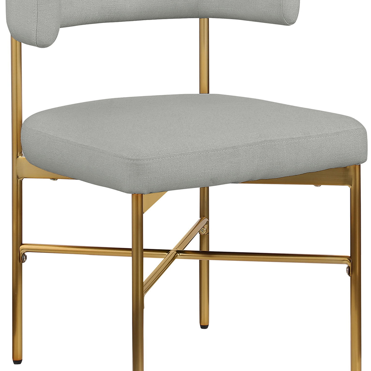 Rivage - Durable Dining Chair With Gold Frame (Set of 2)