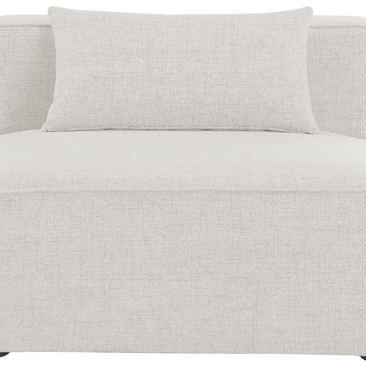 Cube - Linen Armless Chair