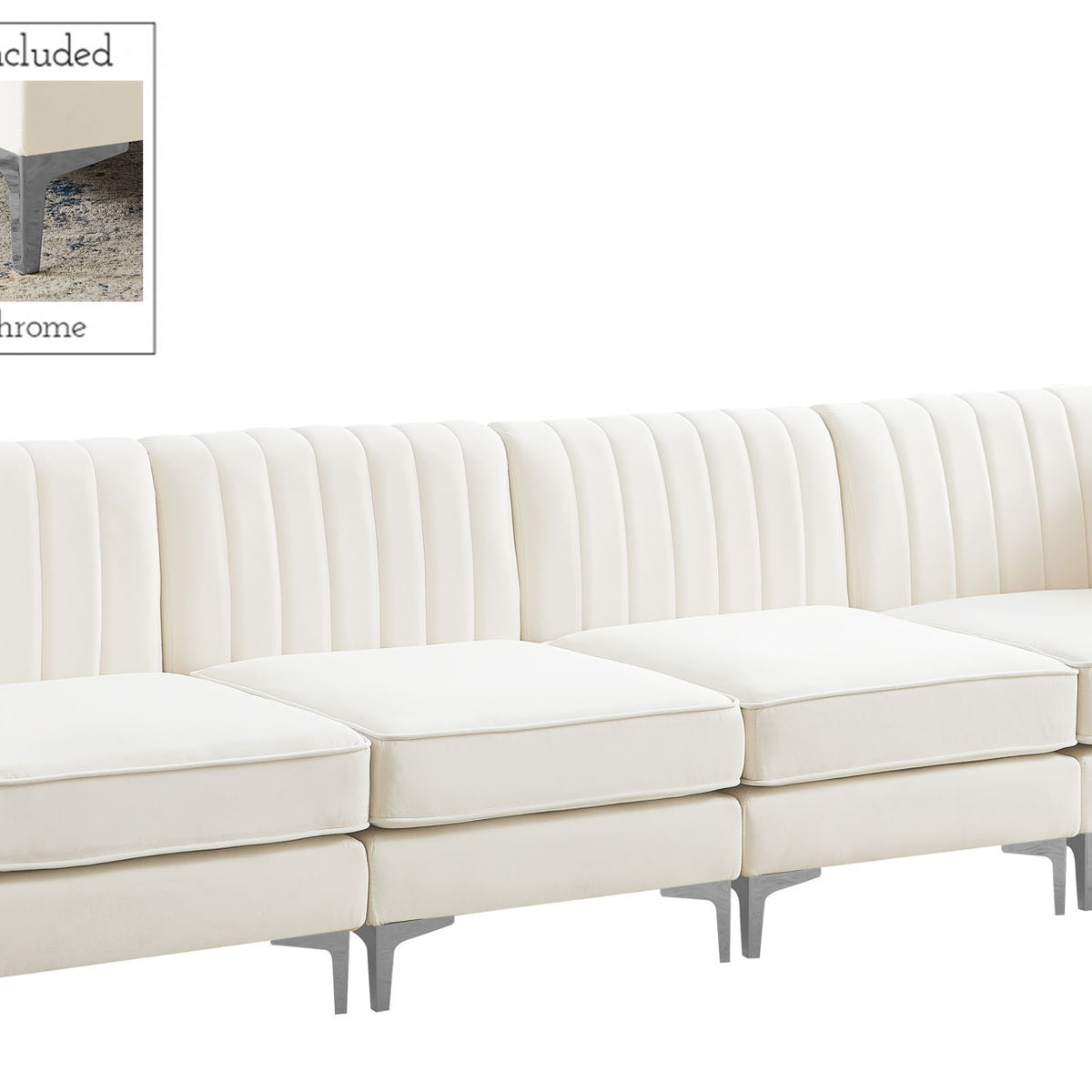 Alina - Modular 4 Seat Sofa