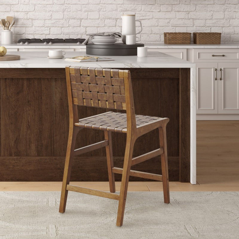 Oslo - Counter Stool - Brown