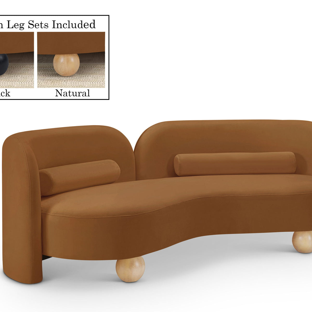 Daphne - Velvet Sofa