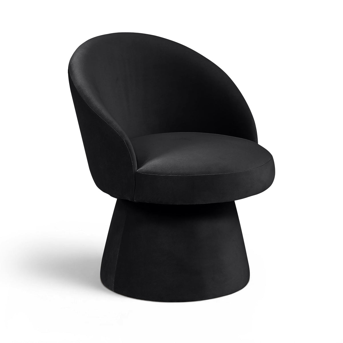 Selene - Upholstered Swivel Dining Chair