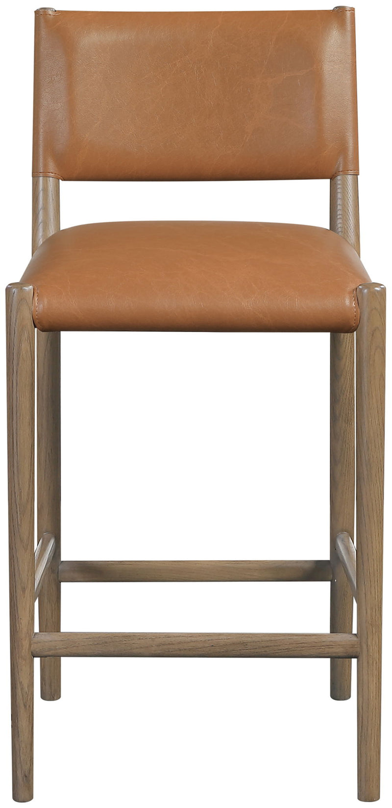 Andie - Upholstered Counter Stool - Brown Base