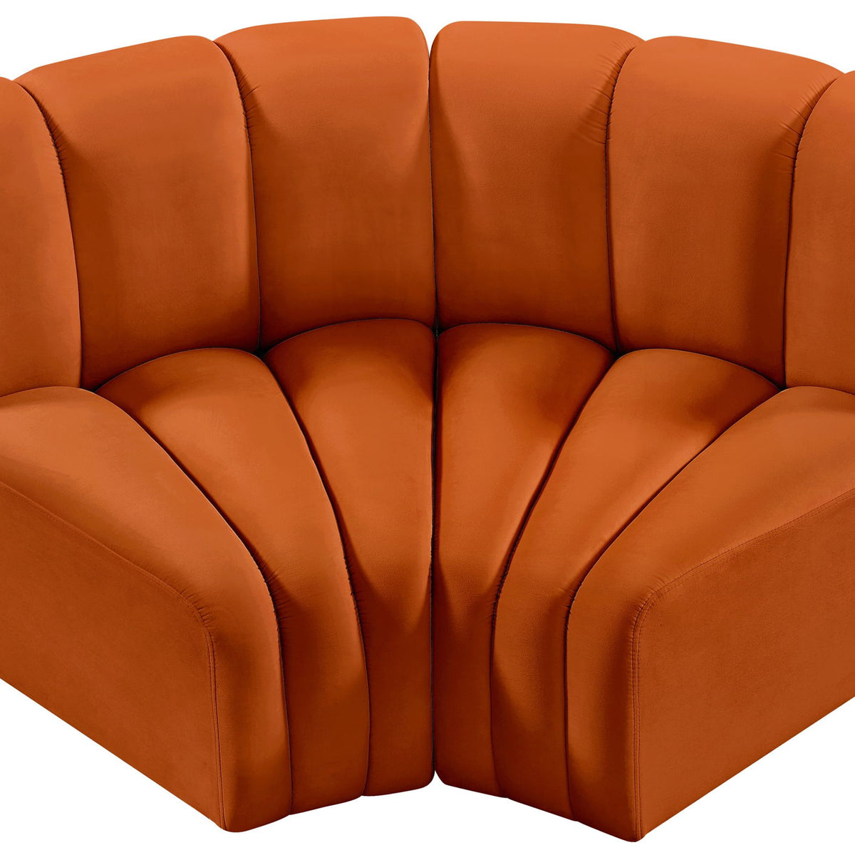 Arc - Velvet 2 Piece Modular Sofa