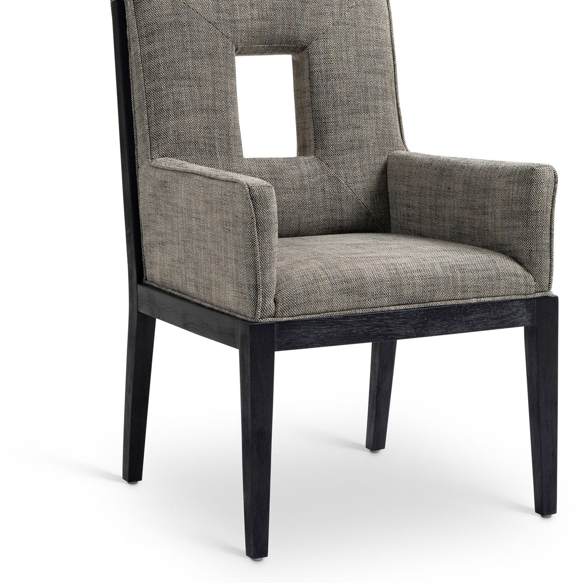 Gwendolyn - Dining Arm Chair With Black Frame