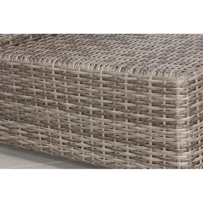 Chic Wide Outdoor Loveseat With Cushions Ideal For Stylish Outdoor Relaxation - Gray Mix