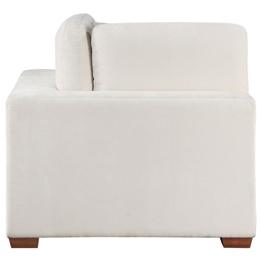 Lakeview - Upholstered Corner Chair - Ivory