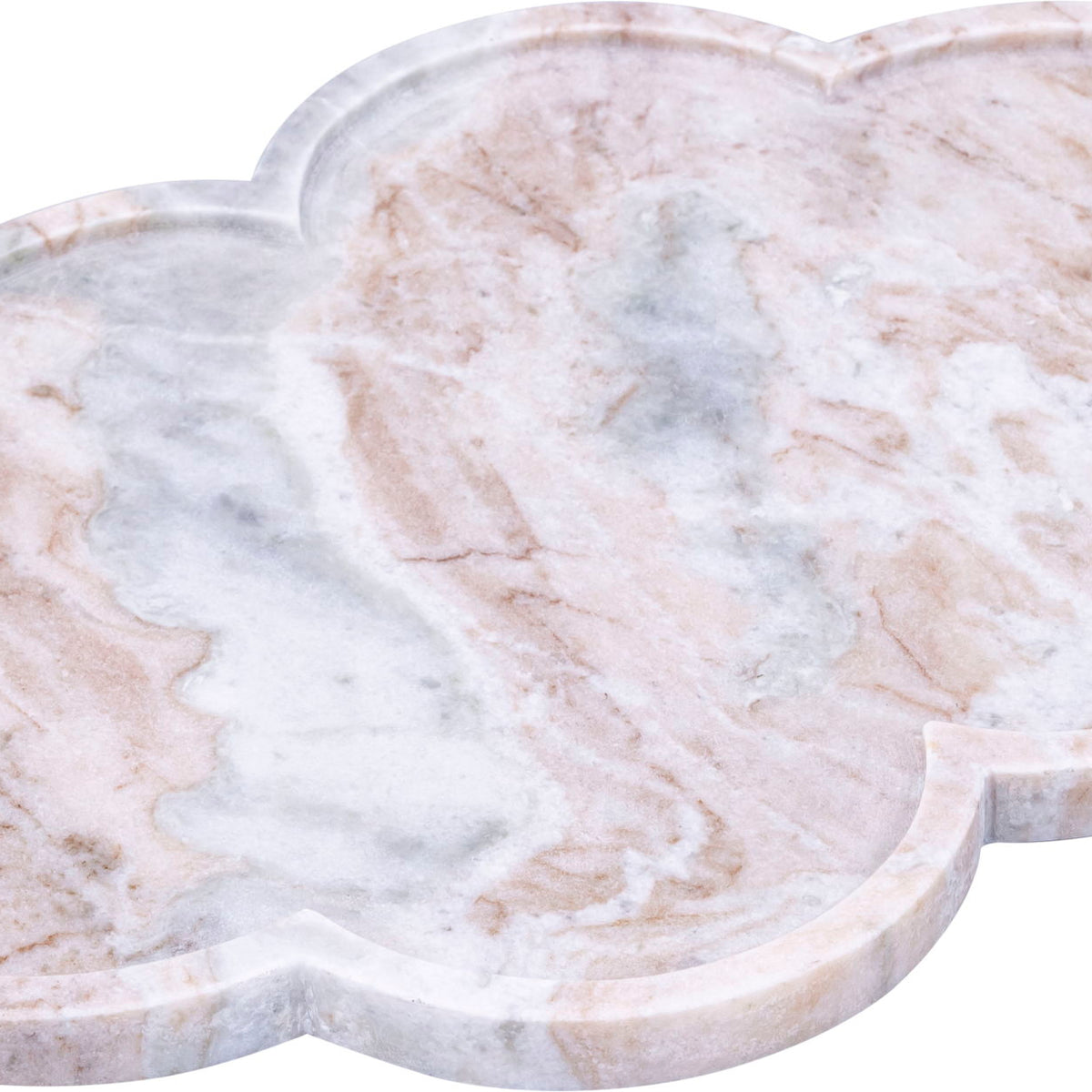 Rimini - Marble Clover Shaped Tray