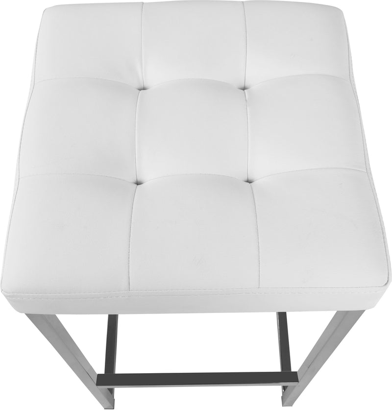 Nicola - Faux Leather Stool (Set of 2)