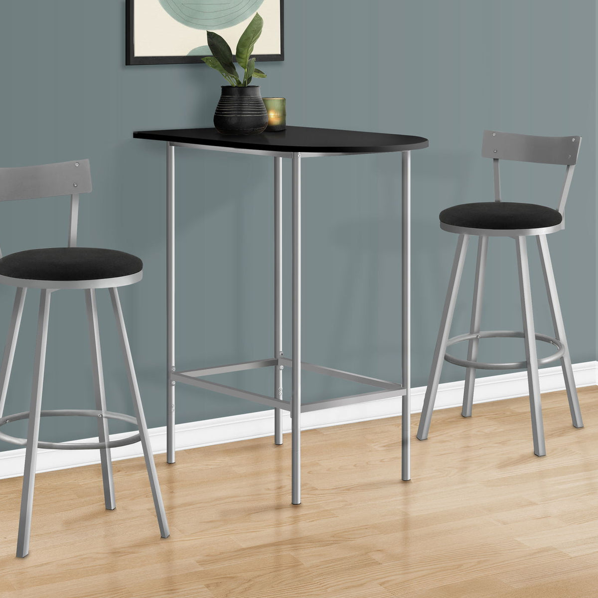 Home Bar Table With Bar Height Small Rectangular For Kitchen