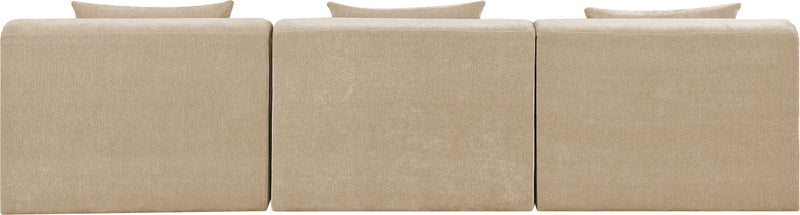 Stellar - 3 Piece 114" Upholstered Modular Armless Sofa