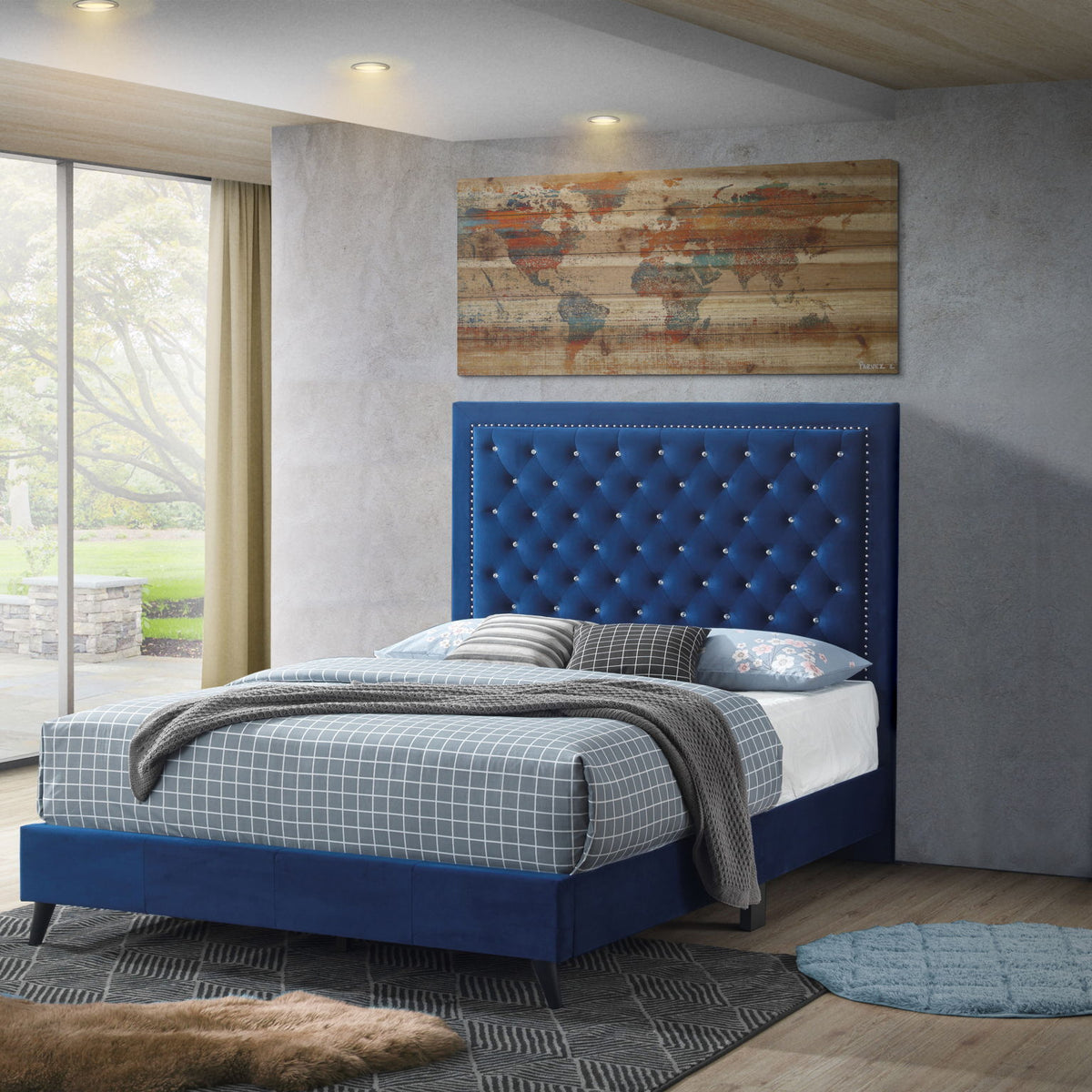 Classic Design Bed Elegant Glamour