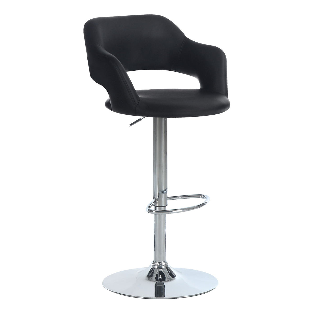 Bar Stool, Swivel, Adjustable Height, Contemporary, Modern