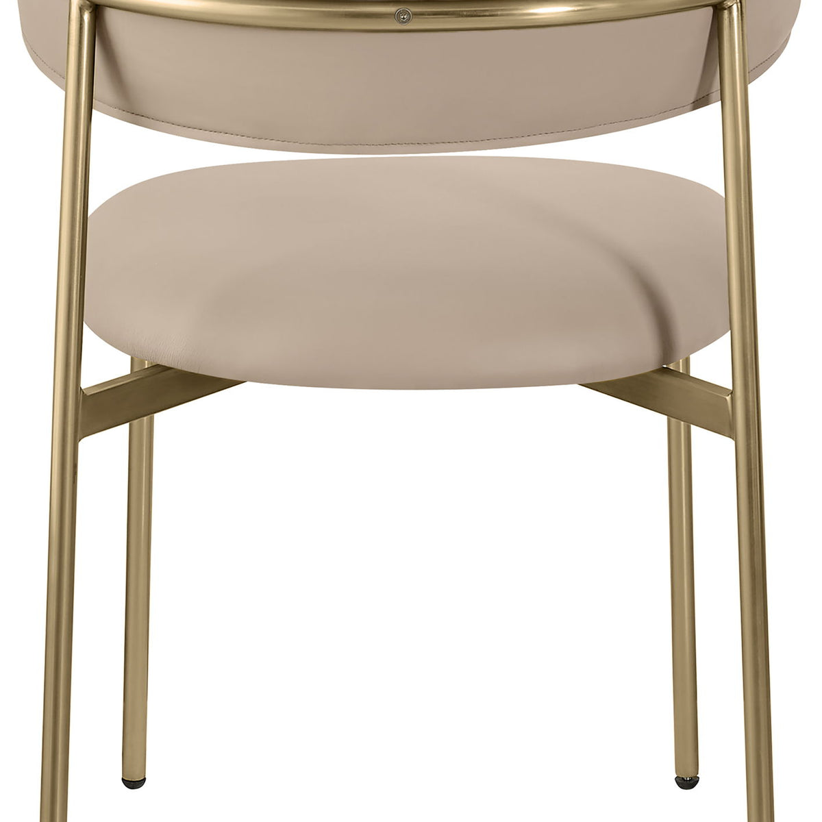 Lupita - Dining Chair With Brushed Gold Legs (Set of 2)