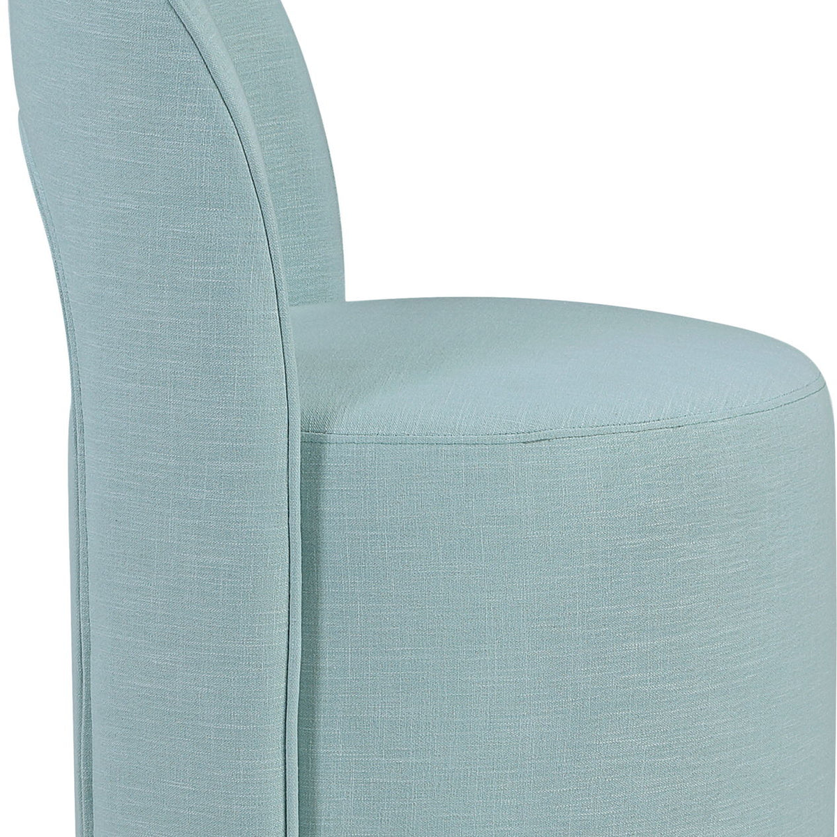 Cirelle - Linen Textured Performance Fabric Dining Chair (Set of 2)
