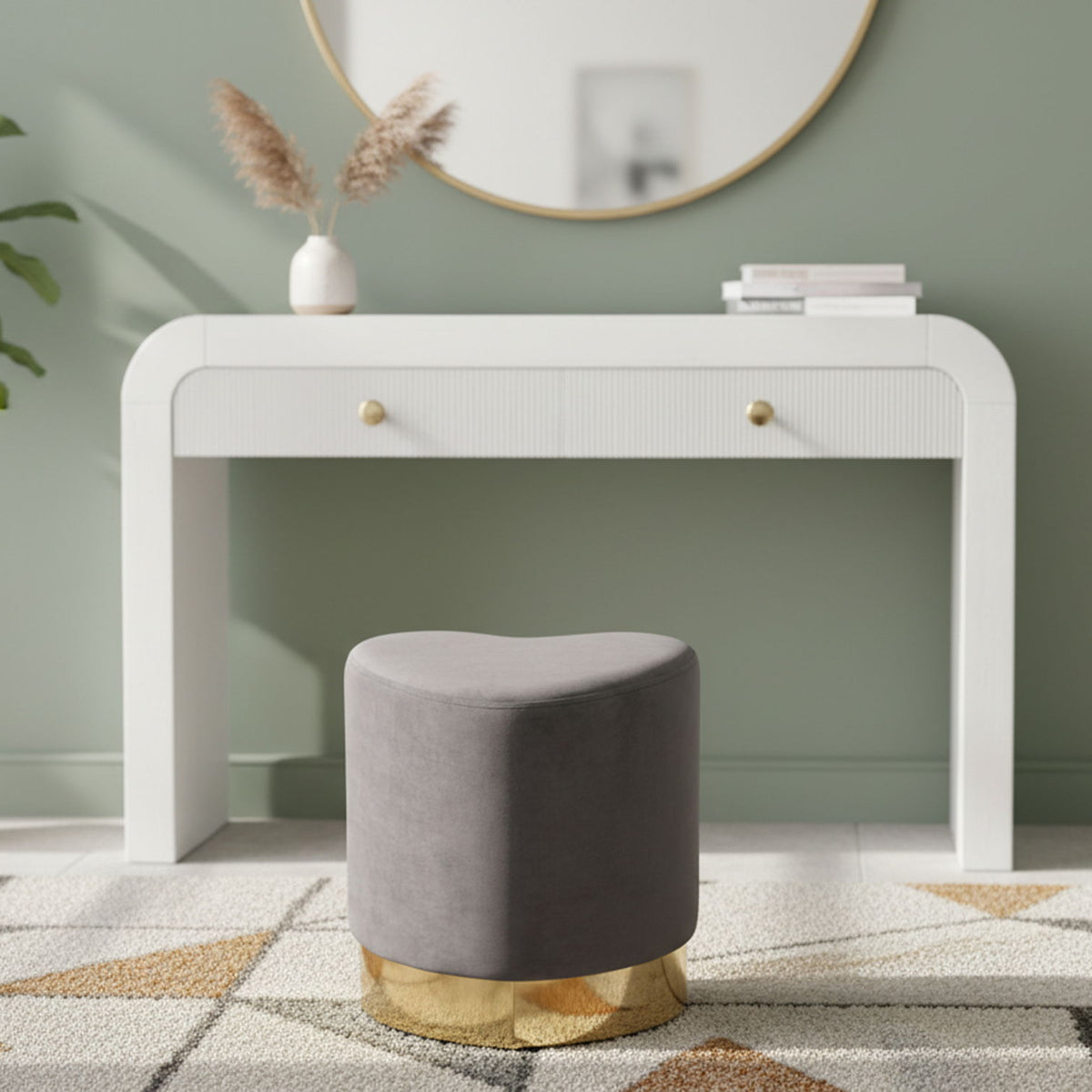 Heart - Stool Ottoman