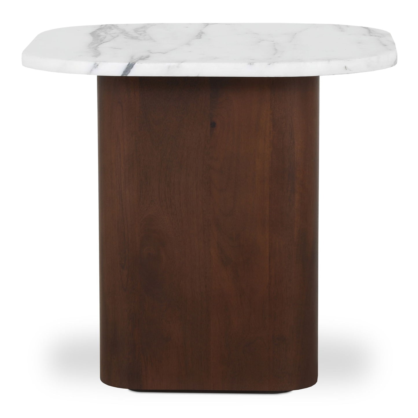 Dash - Accent Table - White Calacatta Marble