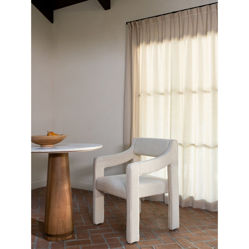 Sage - Cafe Table - Cosmos / Beige Marble