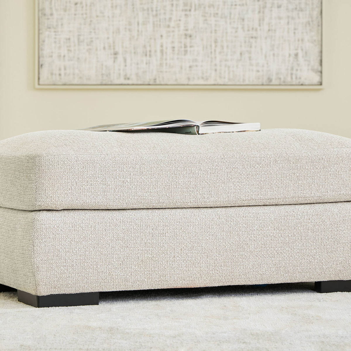 Conlee-Pike - Ottoman - Linen