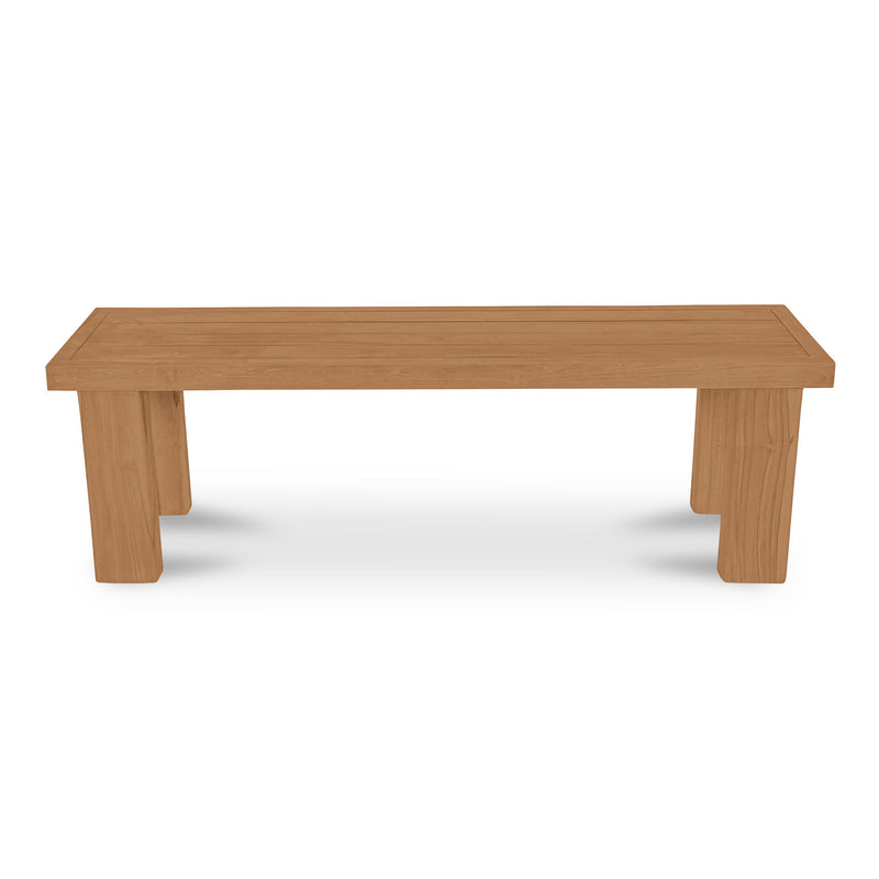 Marina - Outdoor Dining Bench - Light Brown