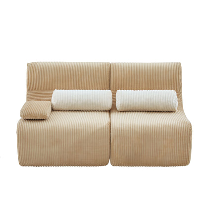 Modern Sectional Loveseat With Ergonomic Design