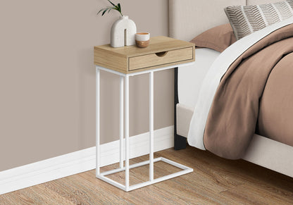 Accent Table, C - Shaped Contemporary & Modern Design