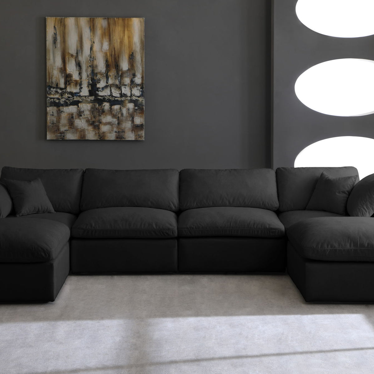 Plush - 6 Piece Modular Sectional