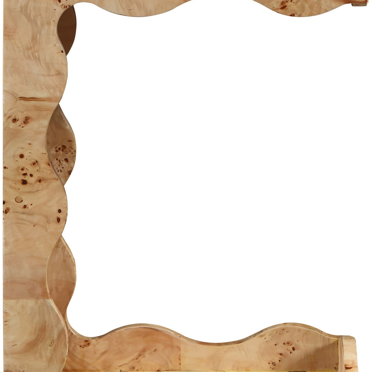 Vassa - Burl Veneer End Table