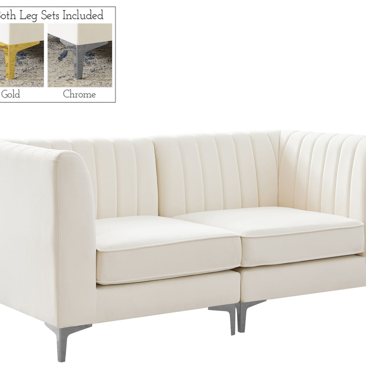 Alina - 2 Piece Modular Sectional