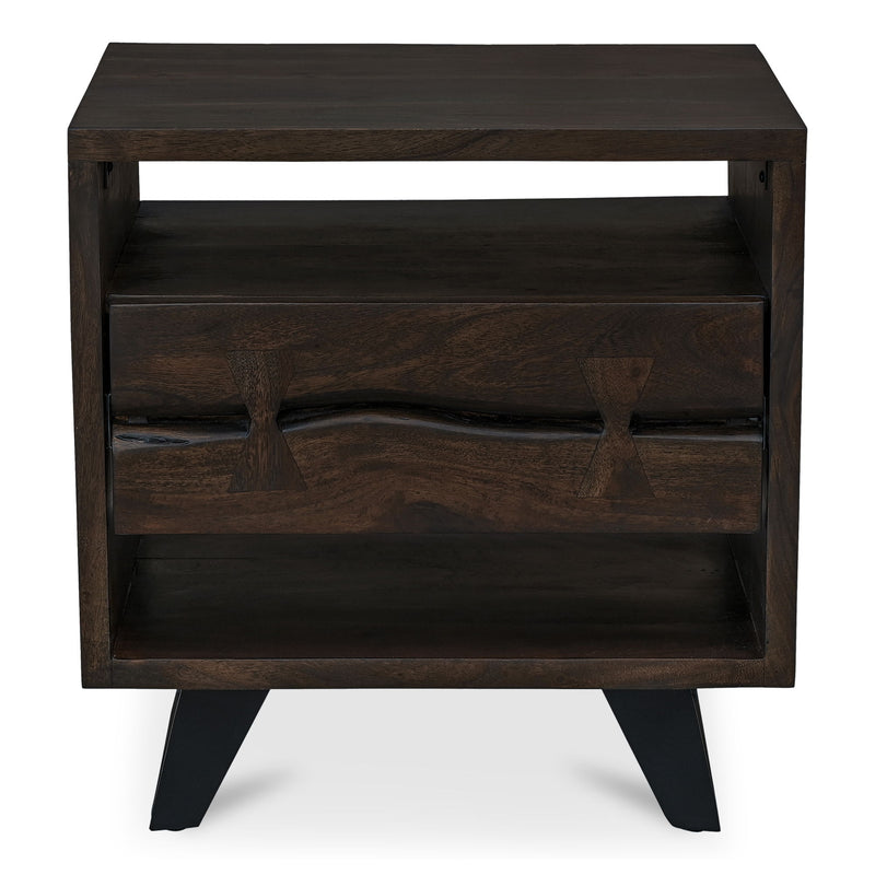 Madagascar - Accent Nightstand - Dark Brown