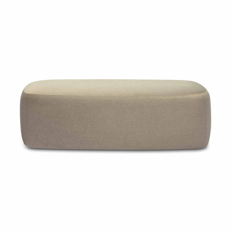 Graceland - Faux Mohair Bench
