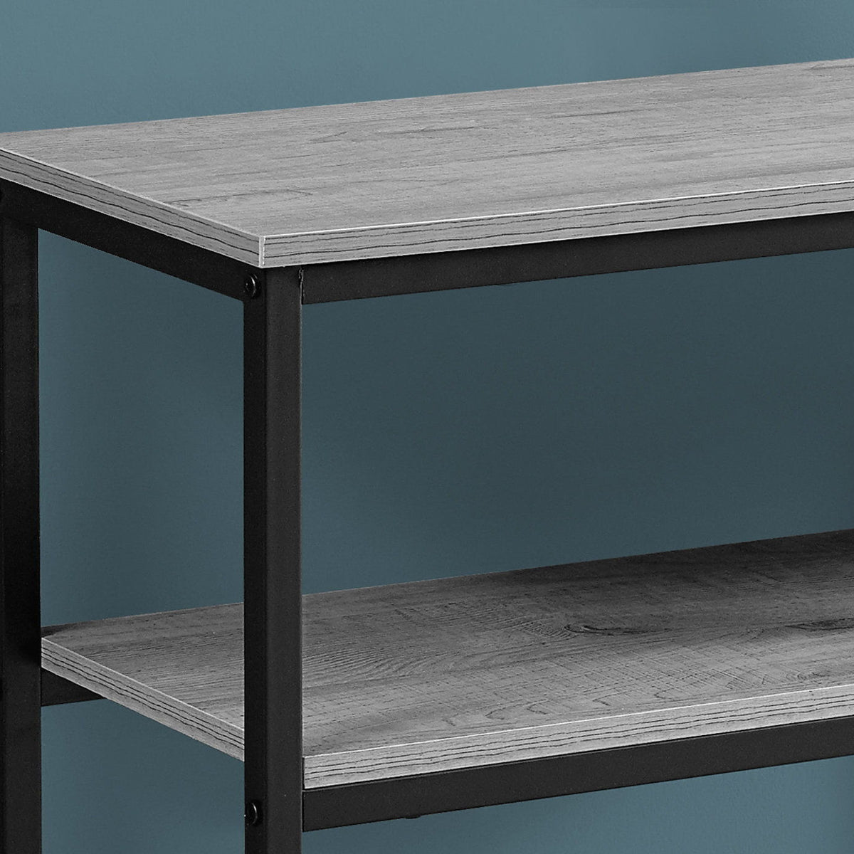 Accent Console Table For Entryway, Contemporary & Convenient Design - Gray