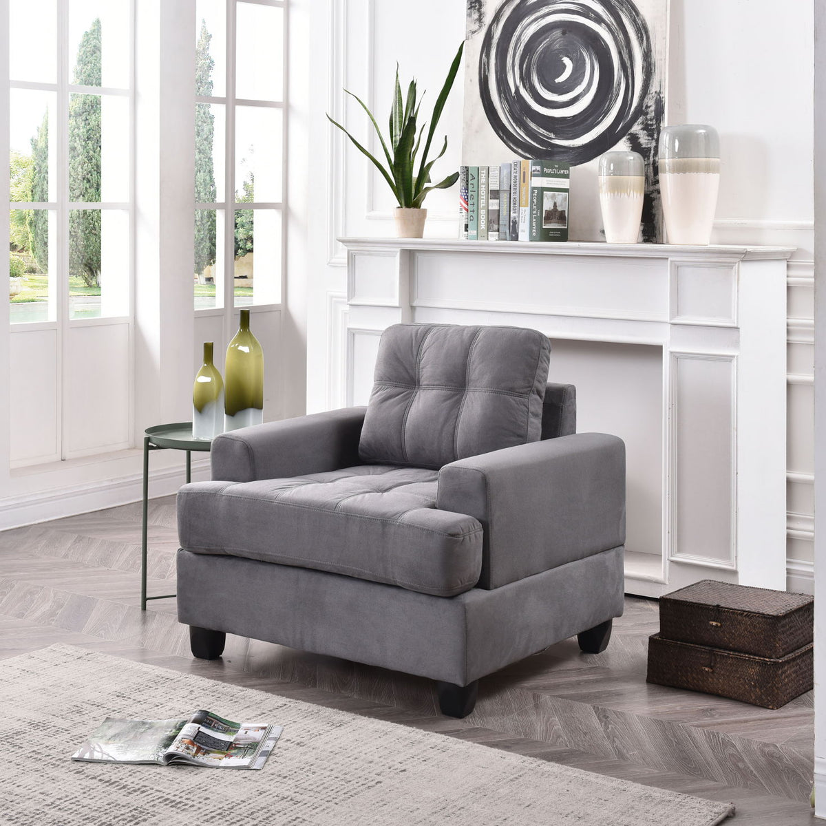 Transitional Design Armchair